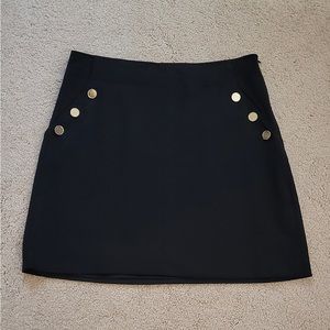 Black A-Line Skirt